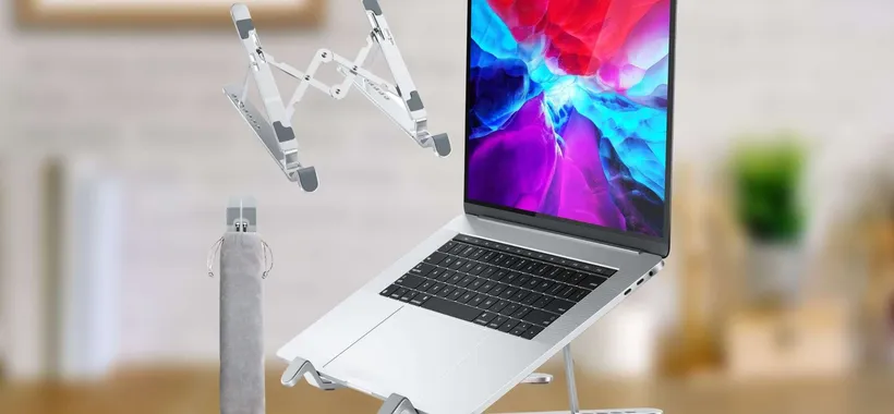 Supporto per PC portatile: pratico e comodo, su Amazon a 13€