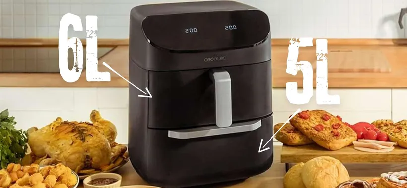 Piatti buonissimi e cucina sana con la friggitrice ad aria Cecotec 2 in 1 da 11L
