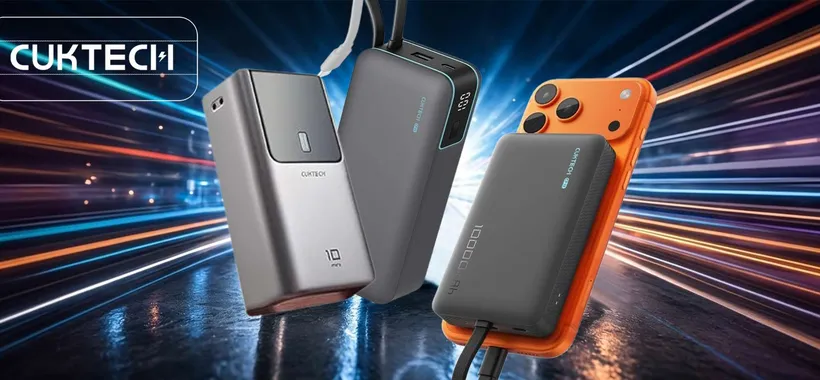 Mai più batteria scarica: CUKTECH sconta su Amazon tre power bank fino al 40%
