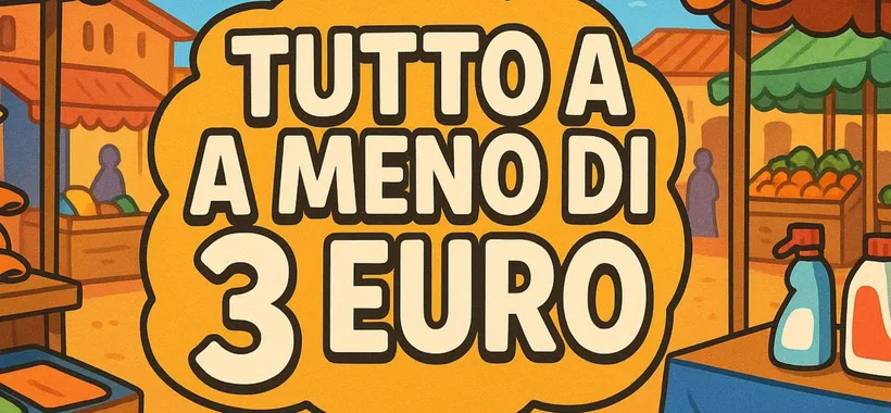 Tutto a meno di 3€: il GRAN BAZAR della domenica di Amazon è straordinario