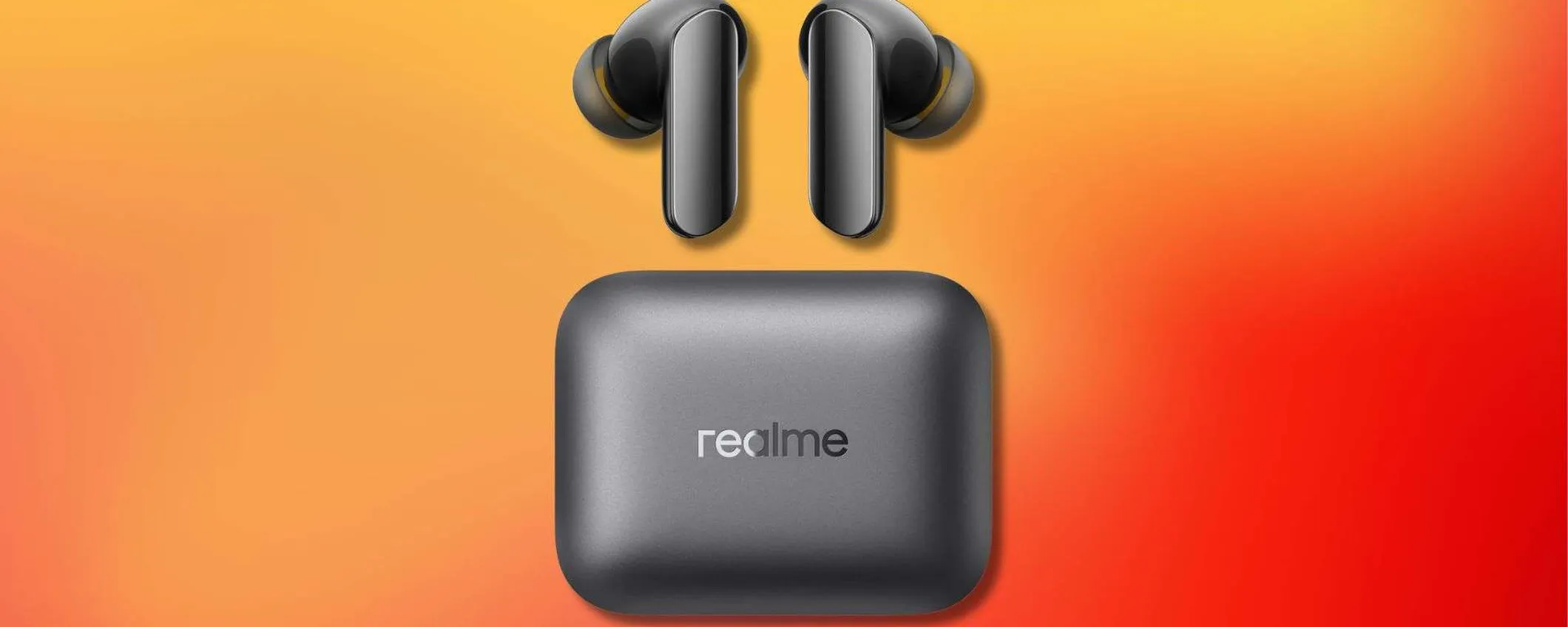 realme Buds Air 7 Pro a 89€: auricolari Hi‑Res con AI integrata