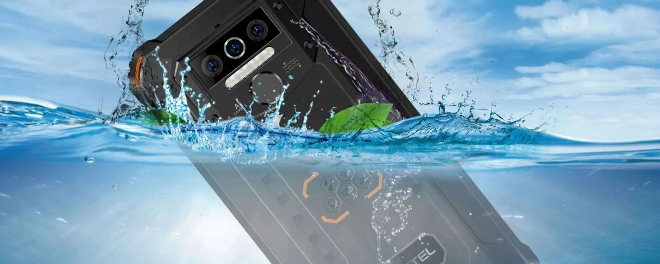Smartphone rugged ultra resistente con batteria INFINITA a prezzo WOW