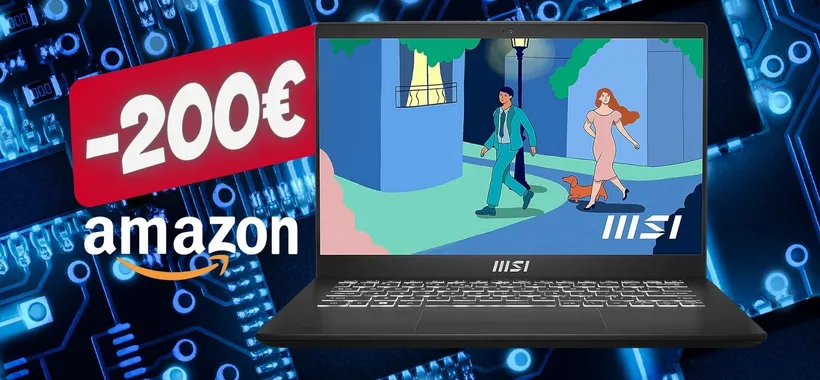 MSI Modern 14: Notebook con Intel Core i3 in SCONTO di 200€