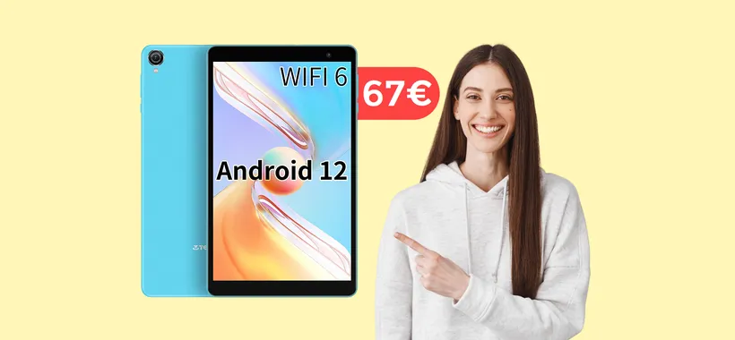 Tablet Android ad appena 67€: FOLLIA Amazon per pochissimi di voi