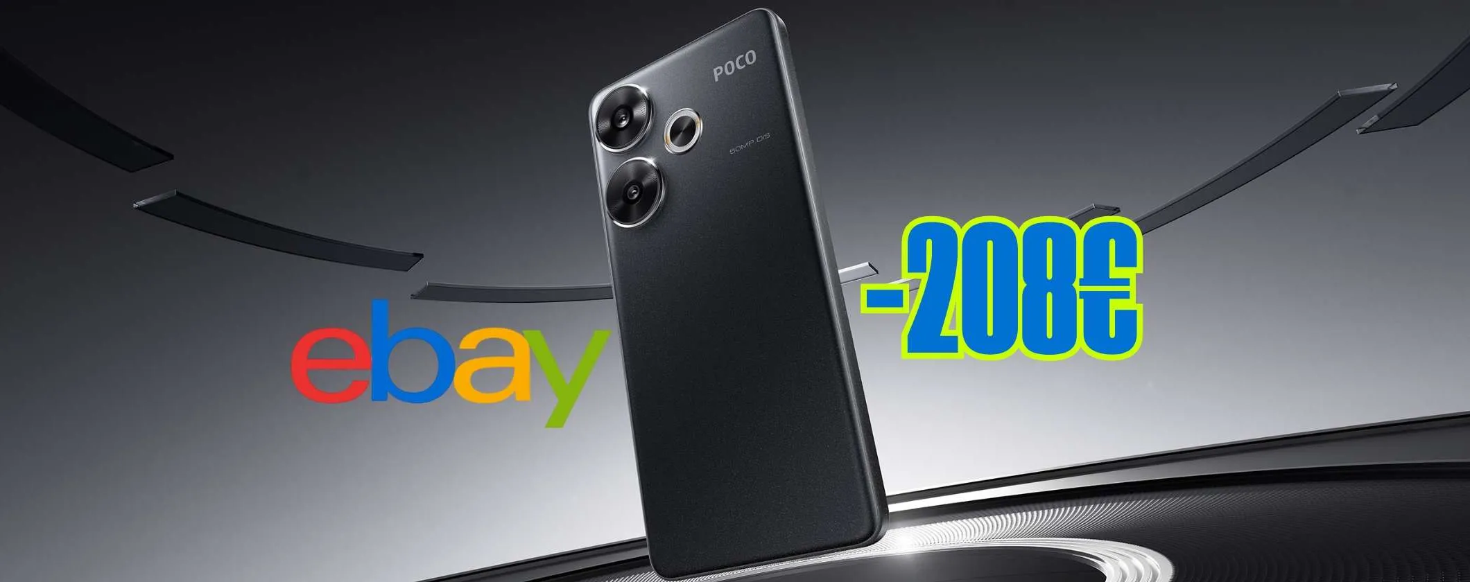 POCO F6 5G con codice segreto eBay a un prezzo straordinario (mid-range top)