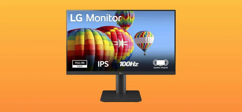 Monitor LG da 24", offerta lampo: su Amazon lo paghi solo 99,99€