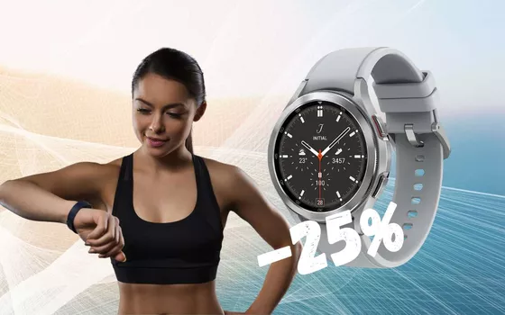 SAMSUNG Galaxy Watch 4 a un PREZZO mai VISTO su Amazon