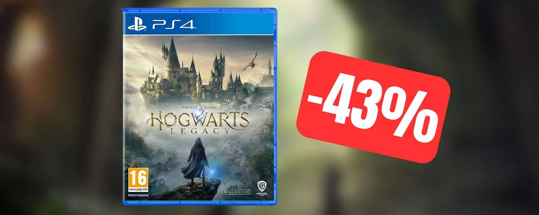 Hogwarts Legacy: il prezzo CROLLA su Amazon con questa offerta a tempo (-43%)