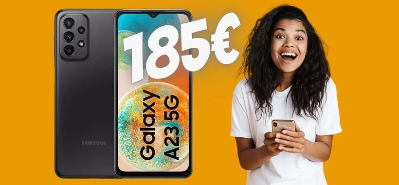 Samsung Galaxy A23 5G Dual Sim con fotocamera da 50 MP a 185€