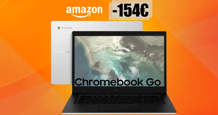 Chromebook Samsung: il SUPER SCONTO lo rende magnetico (-154€)