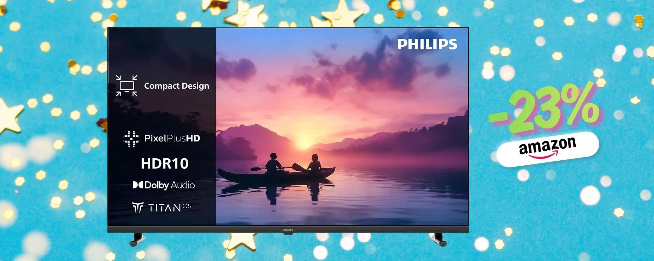 Questa smart TV Philips 24