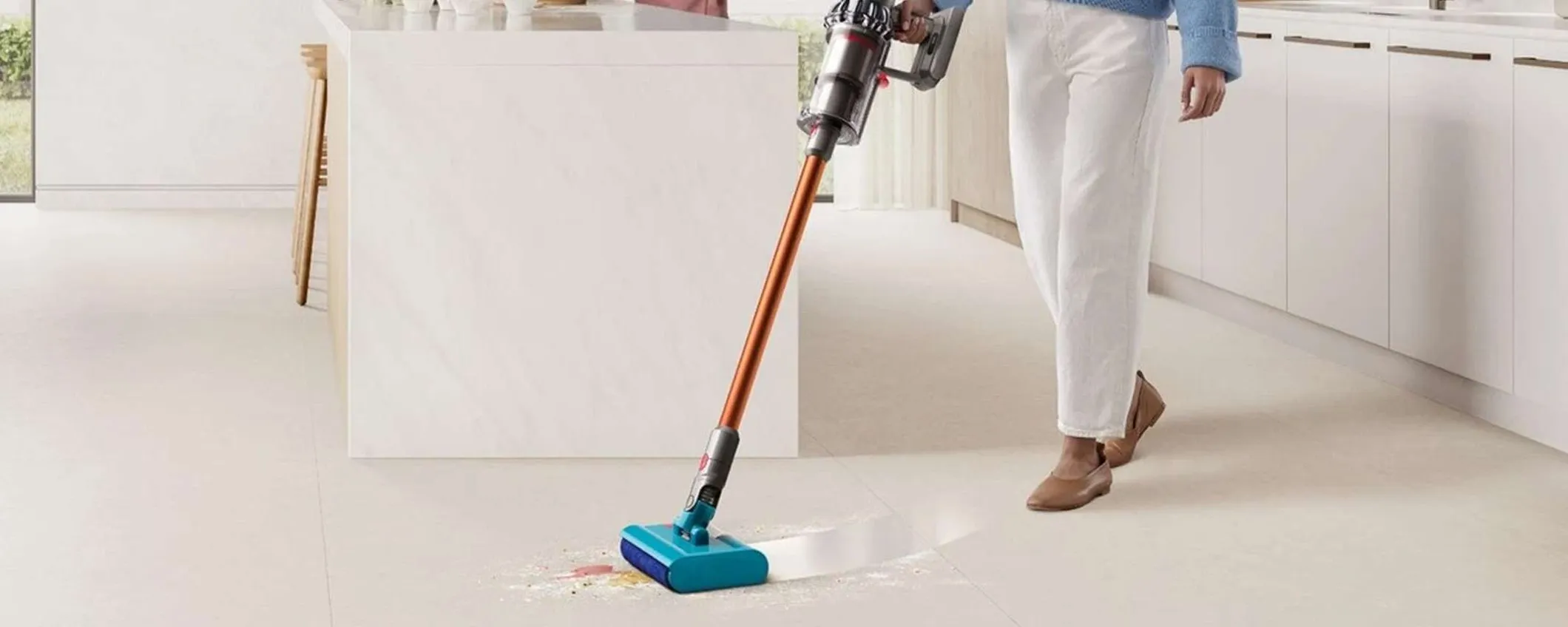 Dyson Cyclone V10 Submarine in offerta: aspirapolvere e lavapavimenti 2 in 1