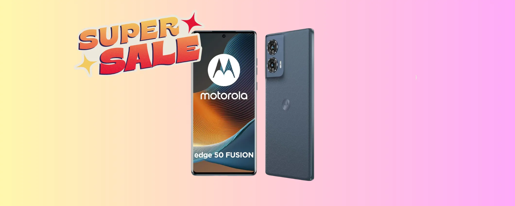 Motorola edge 50 fusion a quasi metà prezzo: il risparmio è di oltre 170€