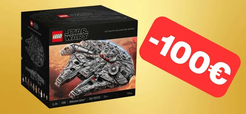 Set LEGO Millenium Falcon 75192 con 100€ di sconto: regalati un sogno