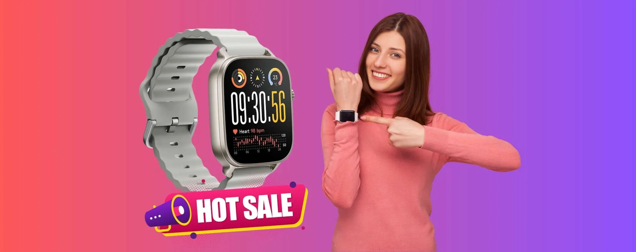 Realme Watch 5: display AMOLED da 1,97