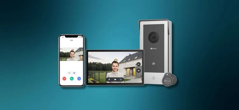 EZVIZ CP5 a 179,99€: videocitofono Wi-Fi con schermo touch da 7" e visione notturna