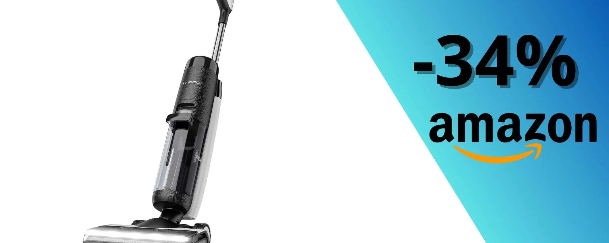 Tineco Floor One S7 Pro, offerta totale: oggi risparmi il 34%