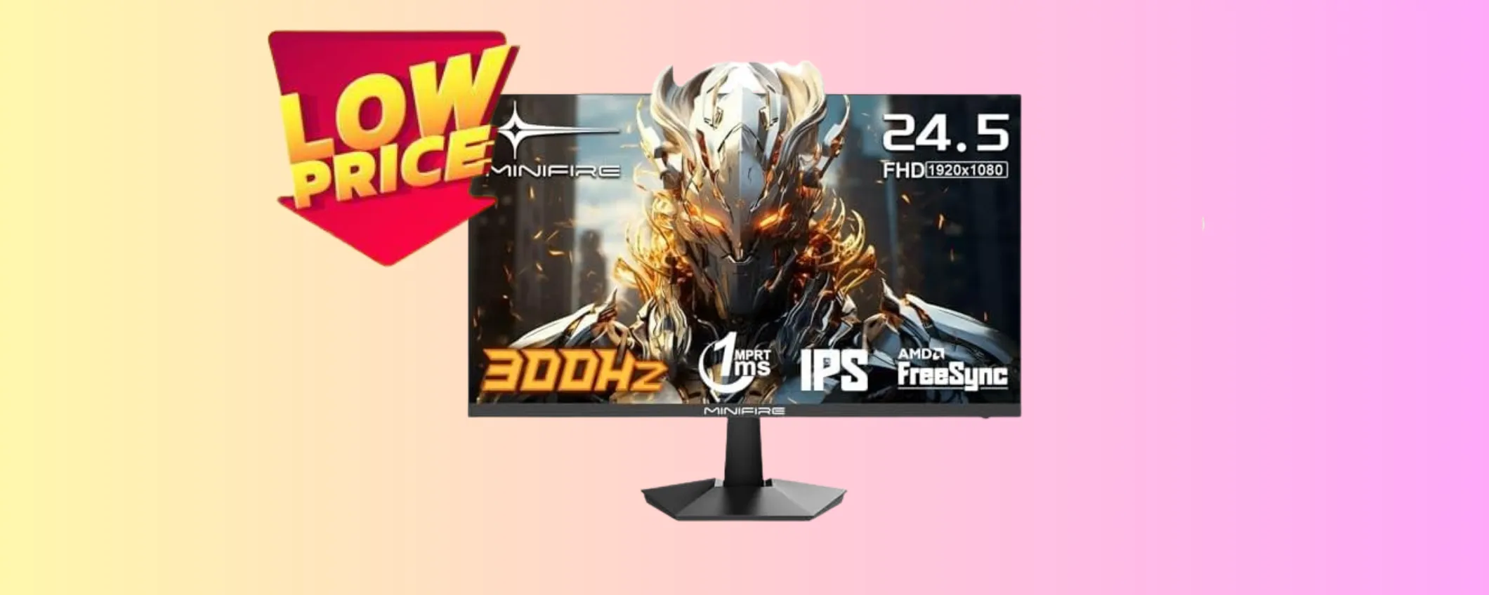 Monitor da gaming in sottocosto con il coupon sconto di Amazon