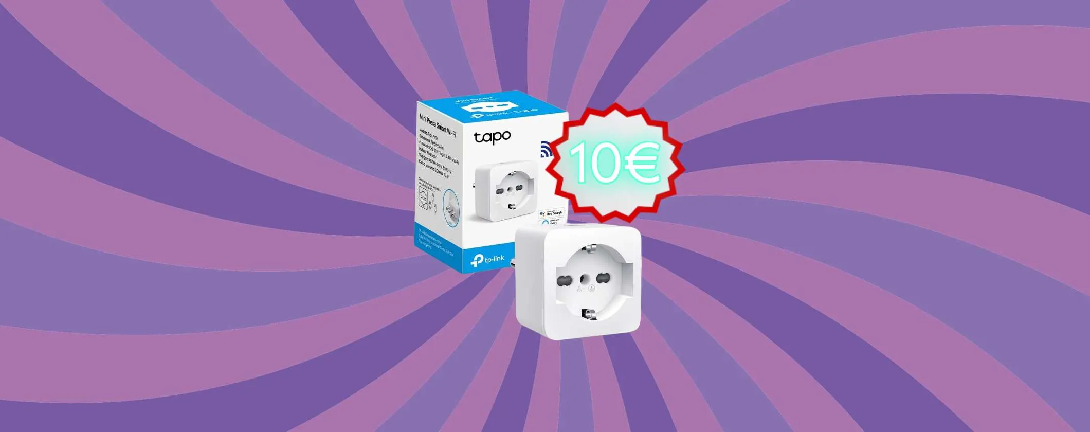 Presa Smart Tapo P105 a soli 10€ su Amazon: best buy di oggi