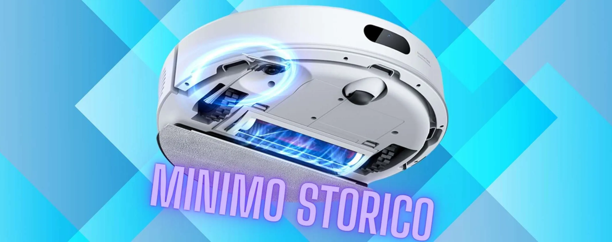 Robot aspirapolvere con lavaggio roborock Q7 L5 al MINIMO STORICO