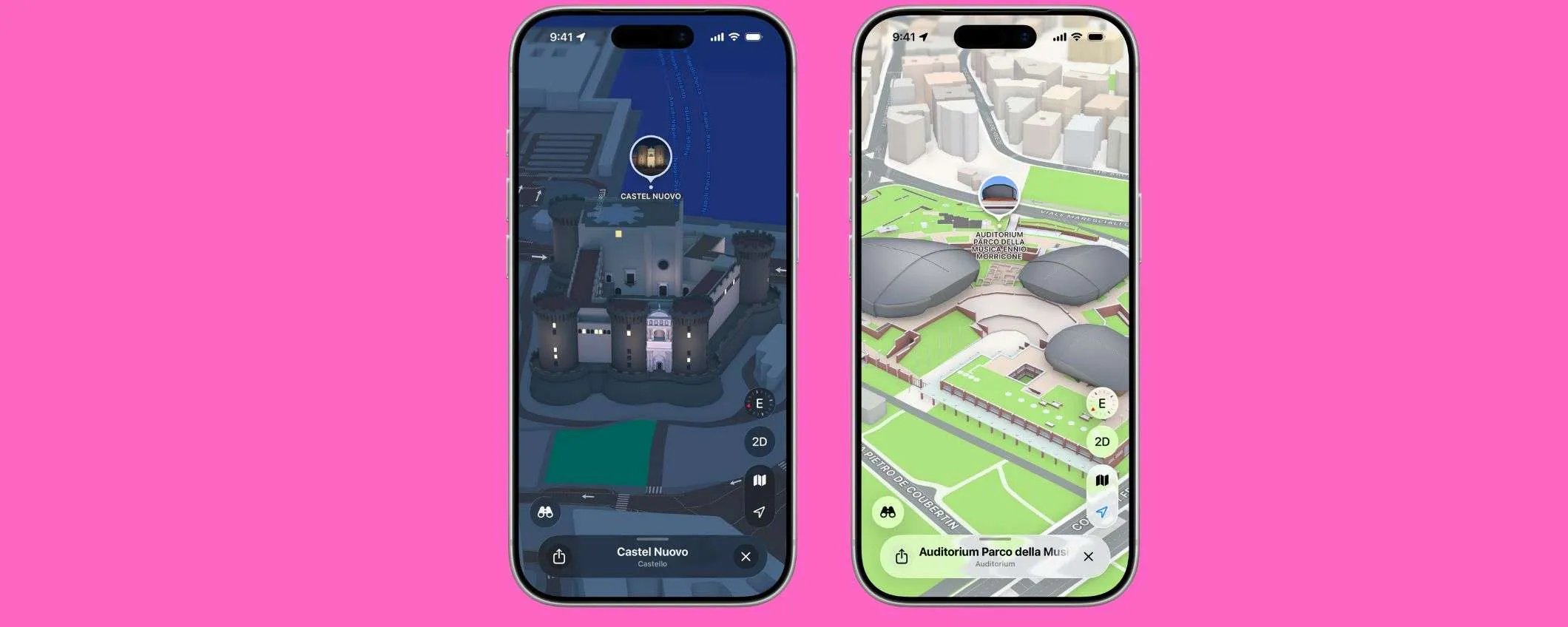 Apple Mappe si aggiorna in Italia: arrivano le città dettagliate in 3D per Roma e Napoli