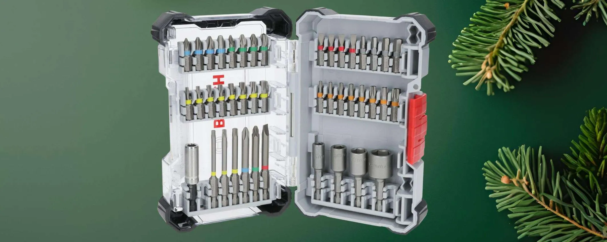 Bosch Professional: Set 43 Punte 'Extra Hard' per avvitatore a 18,99€