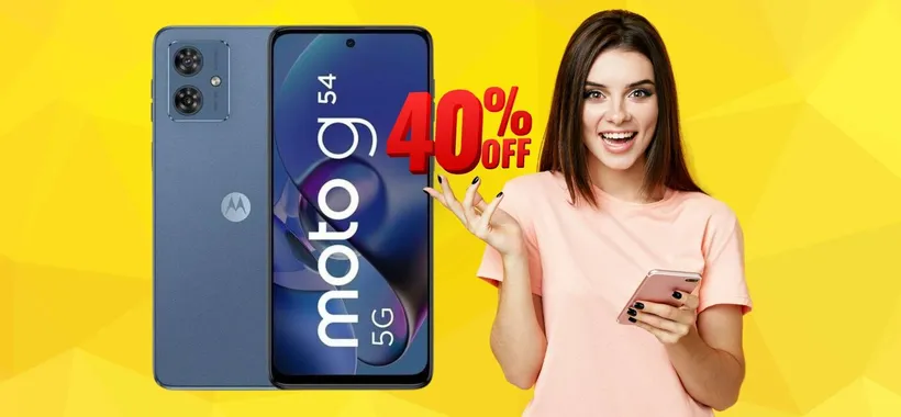 Motorola G54 5G (8/256GB) al 40% in MENO su eBay, OCCASIONE!