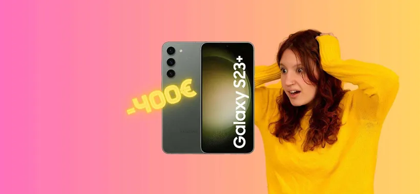 Offerta FOLLE su eBay per il Samsung Galaxy S23+ con 409€ di SCONTO