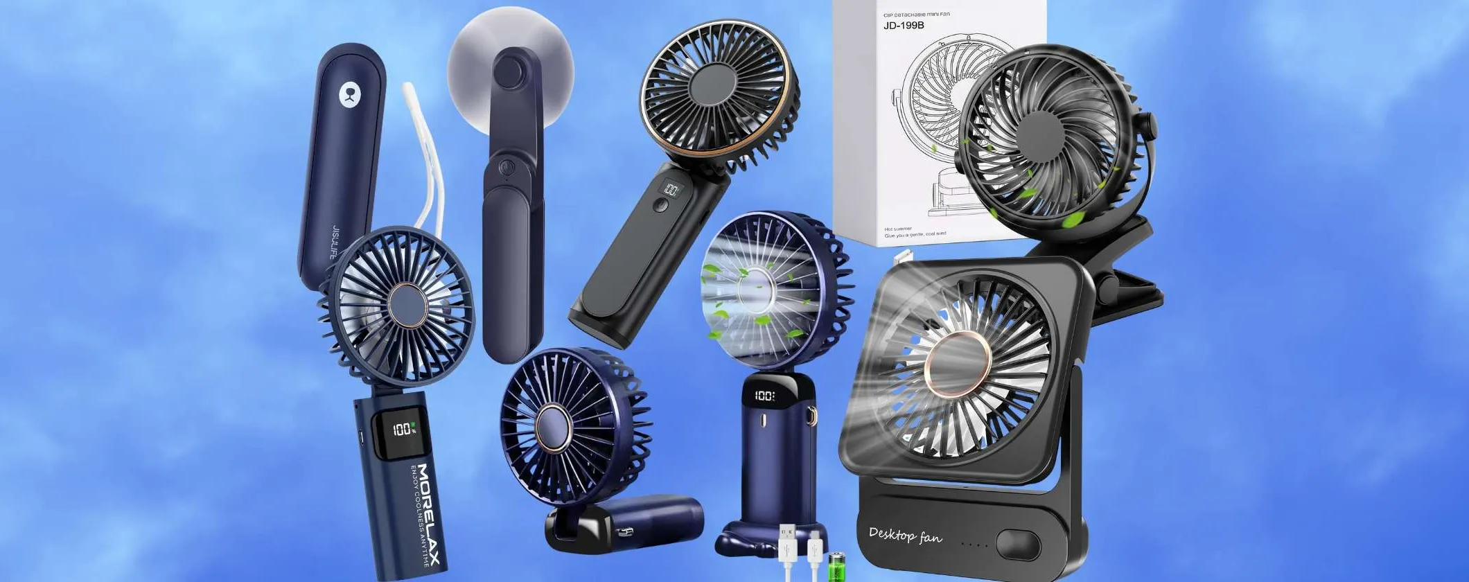 I migliori mini ventilatori portatili oggi su Amazon a meno di 15€