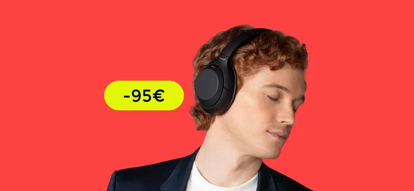 Cuffie Sony con Alexa e cancellazione rumore: durano 30 ore (-95€)