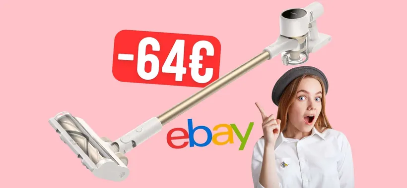 Aspirapolvere senza fili Dreame R10 in OFFERTA SHOCK a 64€ in MENO