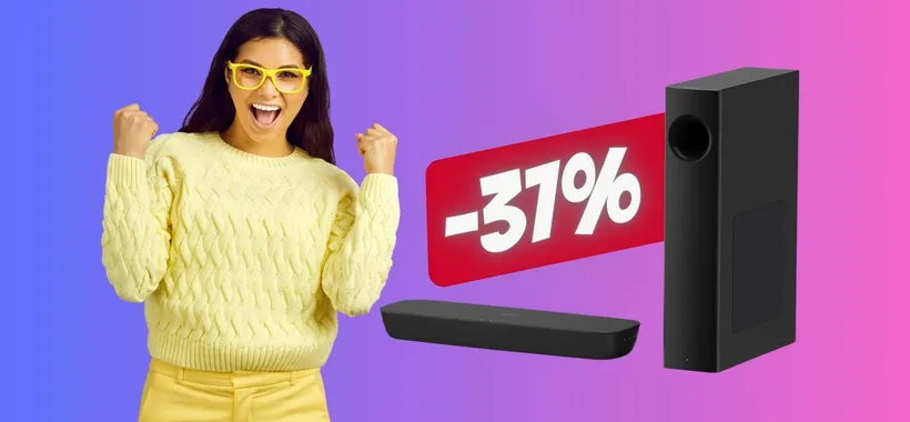 Soundbar Bluetooth Panasonic: audio da CINEMA e COSTO BASSO (-37%)