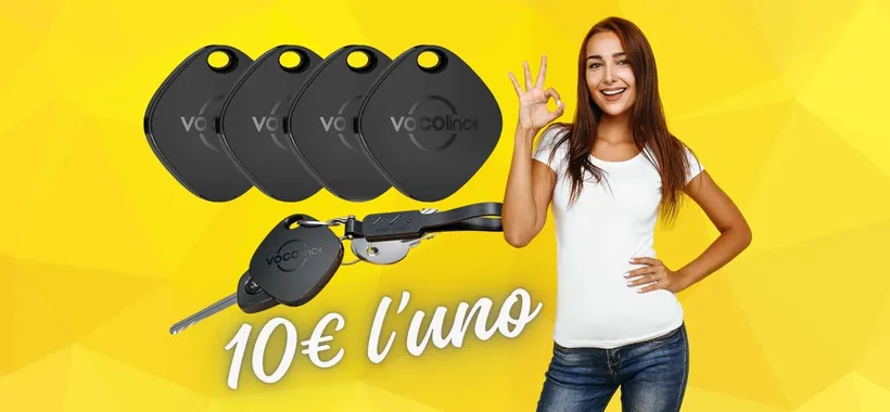 Smart Air Tracker Tag (4PZ) in OFFERTA a TEMPO a SOLI 10€ l'uno su Amazon