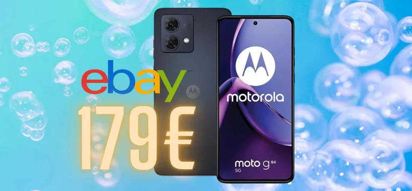 Motorola Moto G84 5G da 12GB RAM e 256GB ROM: economico e di qualità