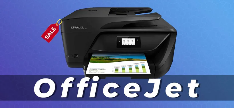HP OfficeJet 6950: Stampante multifunzione in offerta (-25%)