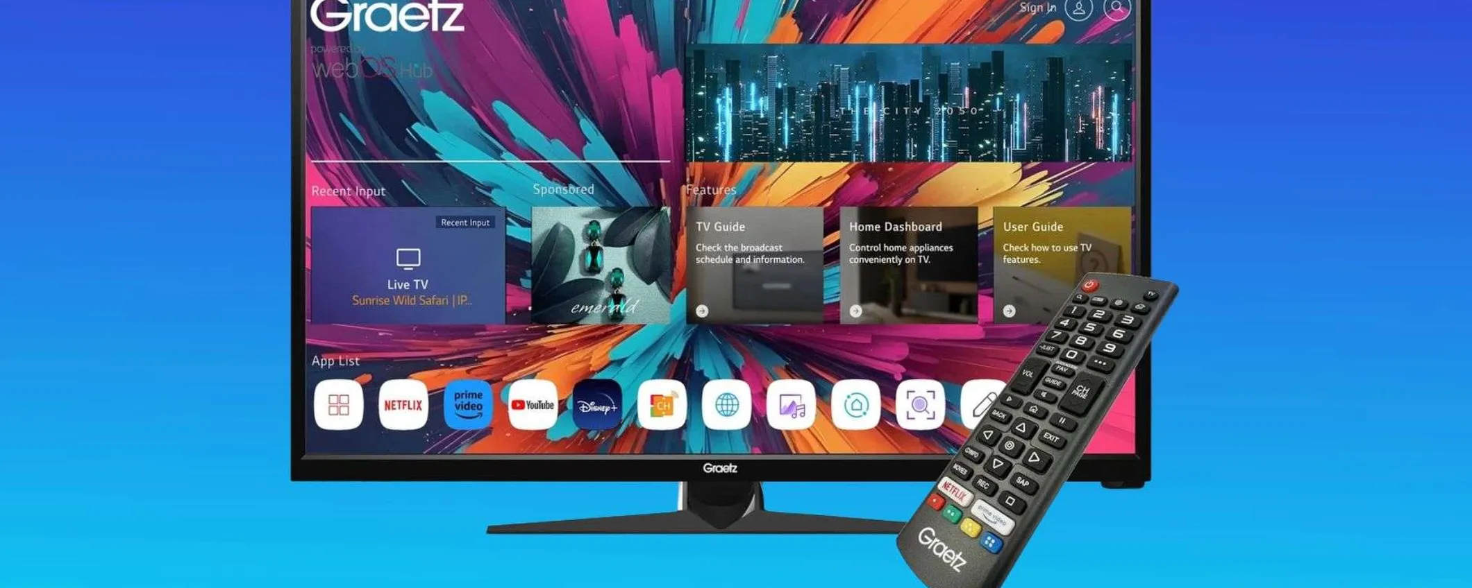 Smart TV GRAETZ 32