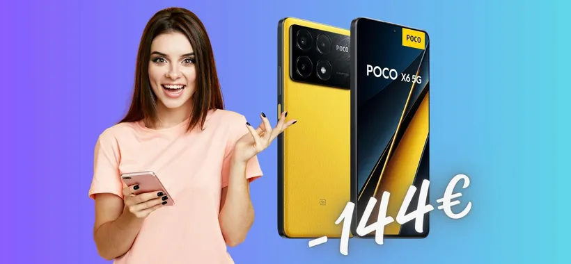 POCO X6 Pro 5G (12/512GB) in SCONTO FOLLE di 144€ su eBay