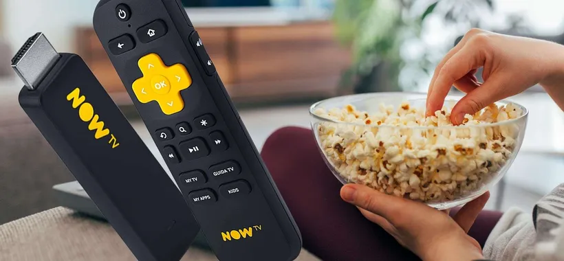 Con la chiavetta di NOW, rendi SMART ogni TV: 14€ più omaggio (-50%)