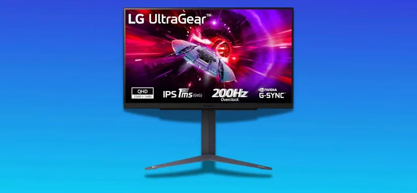 Monitor LG UltraGear 27", il prezzo scende a soli 234€: QHD, 200Hz e HDR10