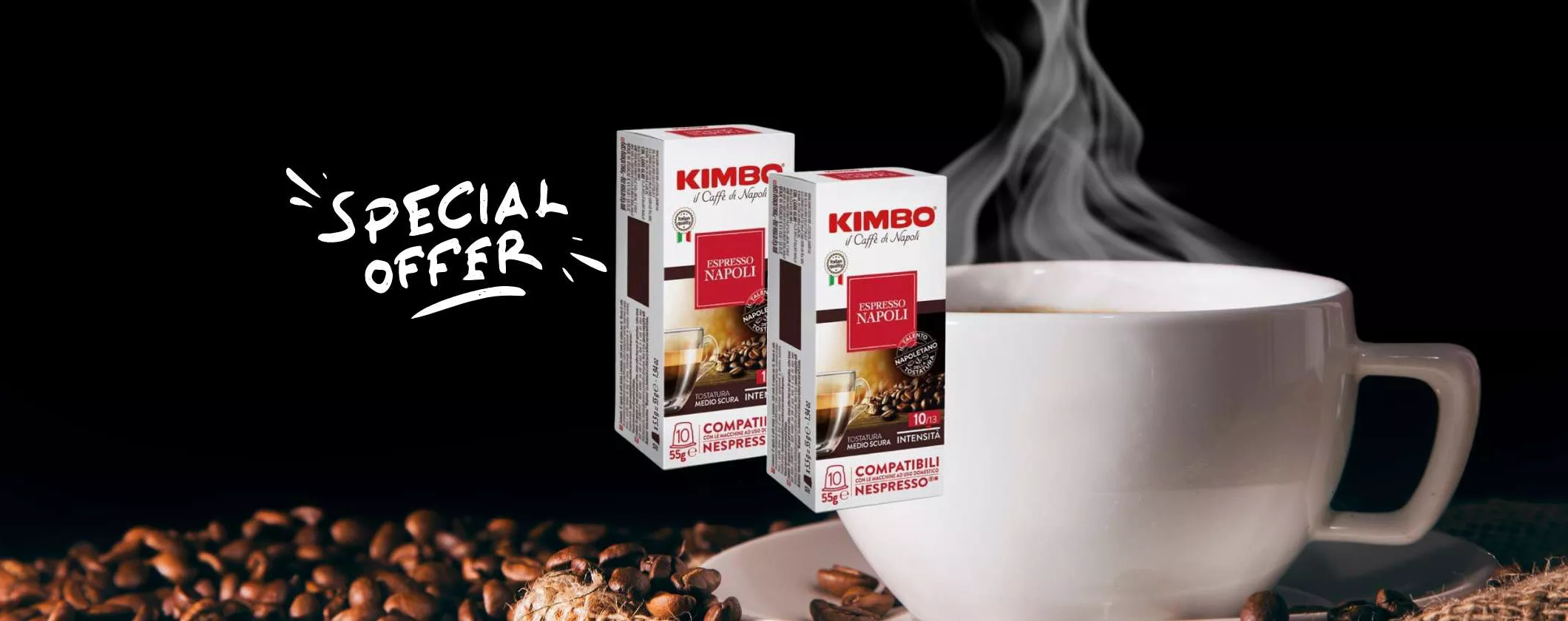 Caffè Kimbo: le capsule per Nespresso a soli 17 centesimi su eBay