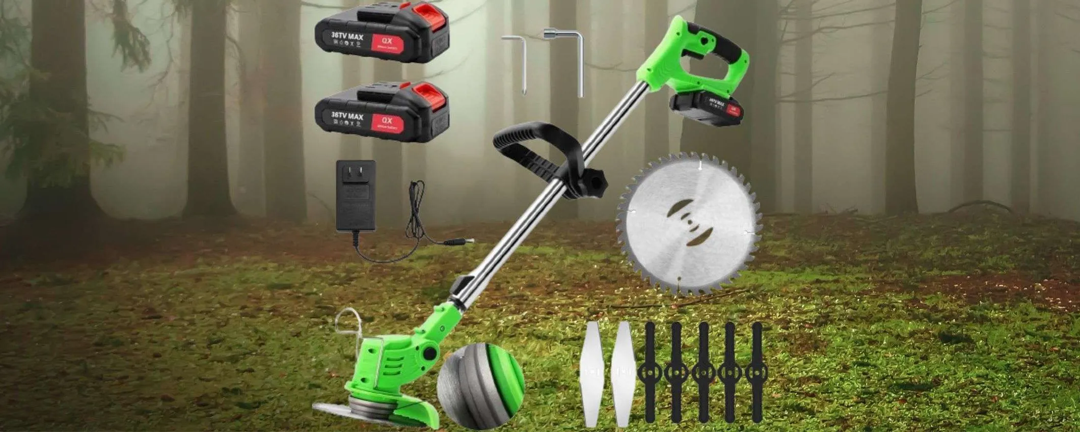 Decespugliatore a 59,90€ con 2 batterie: kit TAGLIAERBA a prezzo INCREDIBILE