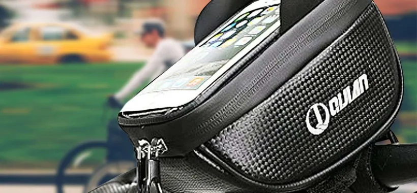 Borsa porta oggetti per bici a 6€: SUPER capiente ed economica