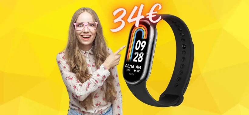 Xiaomi Smart Band 8: oltre 150 profili sport e 200 quadranti (solo 34€)