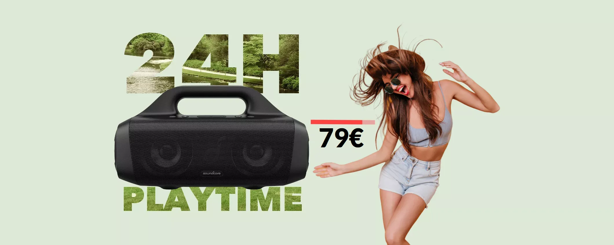 Altoparlante Bluetooth con bassi POTENTISSIMI: è già tuo con 74€