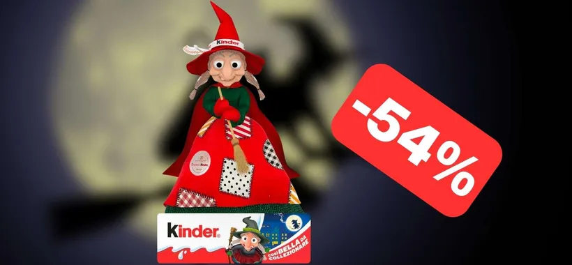 È già tempo di Befana? La Calza Kinder in SUPER OFFERTA su Amazon