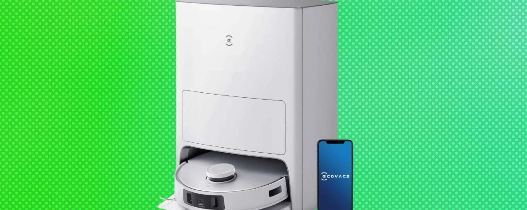 Ecovavs Deebot T20e Omni, DOPPIA OFFERTA: da 1400 a meno di 550 euro