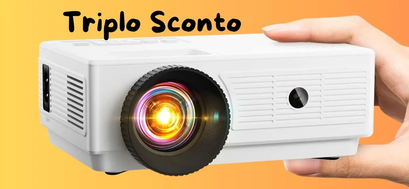 Solo 36€ e puoi avere questo spettacolare mini proiettore Bluetooth