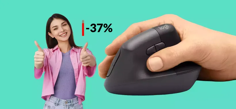Polsi affaticati lavorando al PC? Prova l'ingegnoso mouse verticale