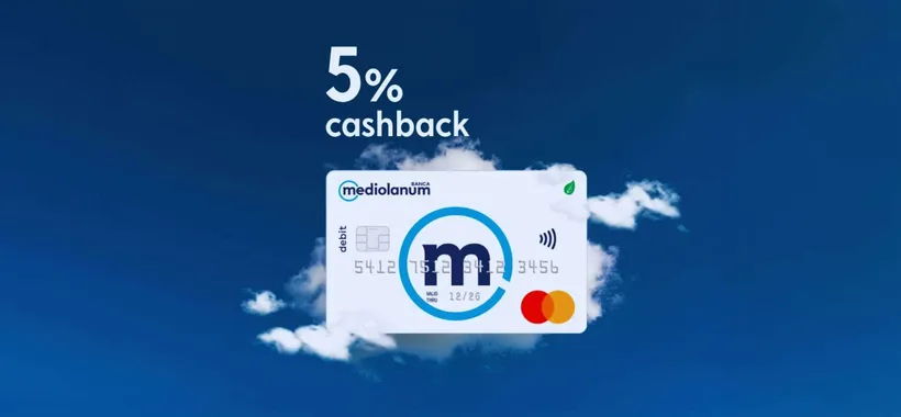 Il conto online SelfyConto offre il 5% di cashback