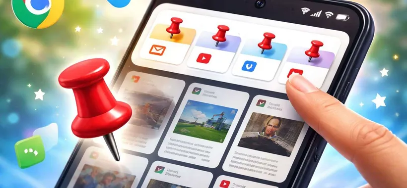 Chrome 144: ora puoi fissare le schede su Android